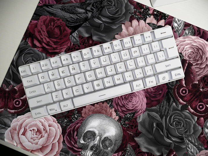 Gothic Burgundy Floral