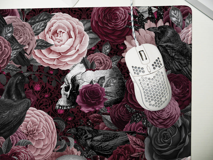 Gothic Burgundy Floral