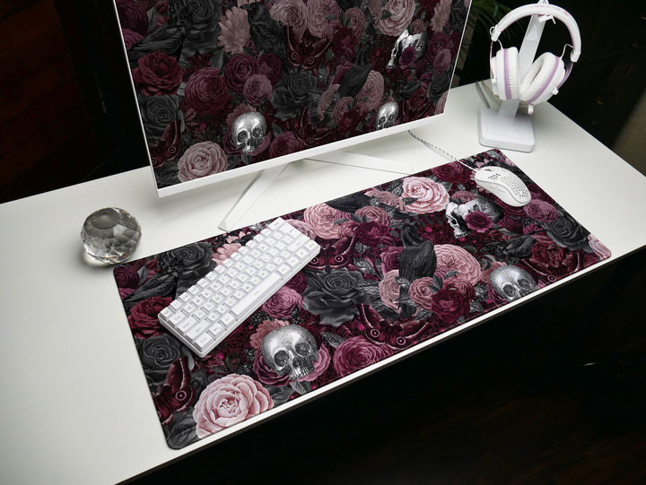 Gothic Burgundy Floral