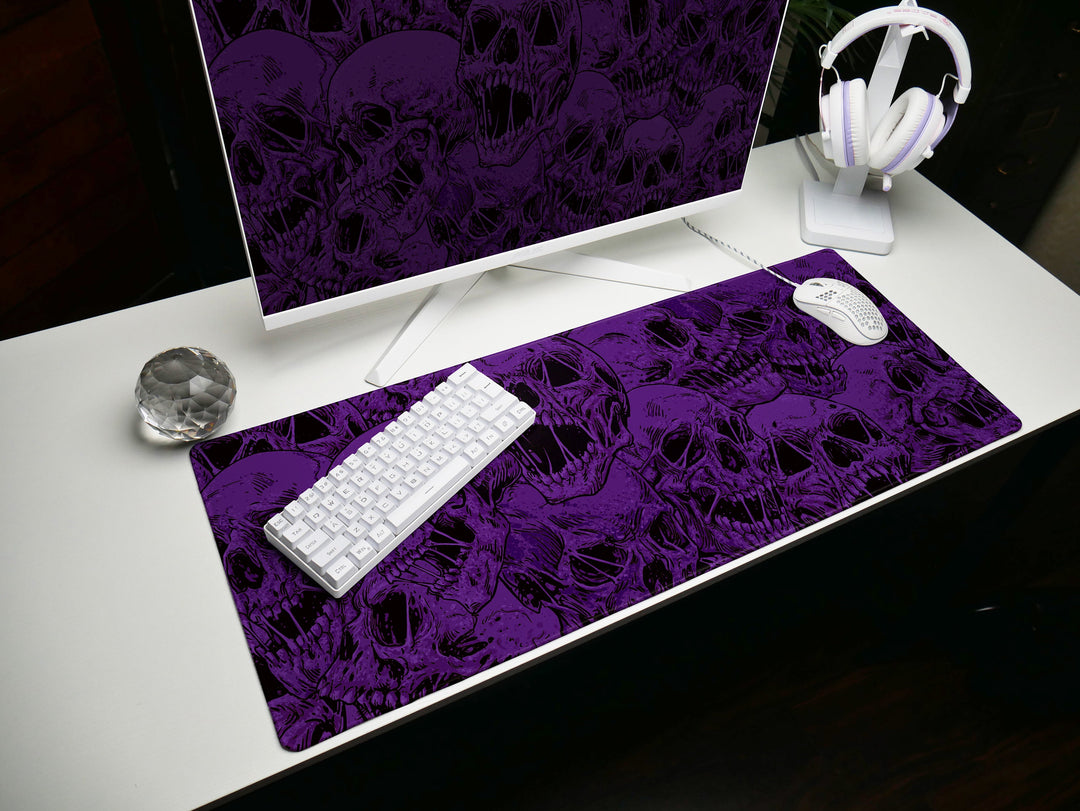 Fierce Skulls Purple