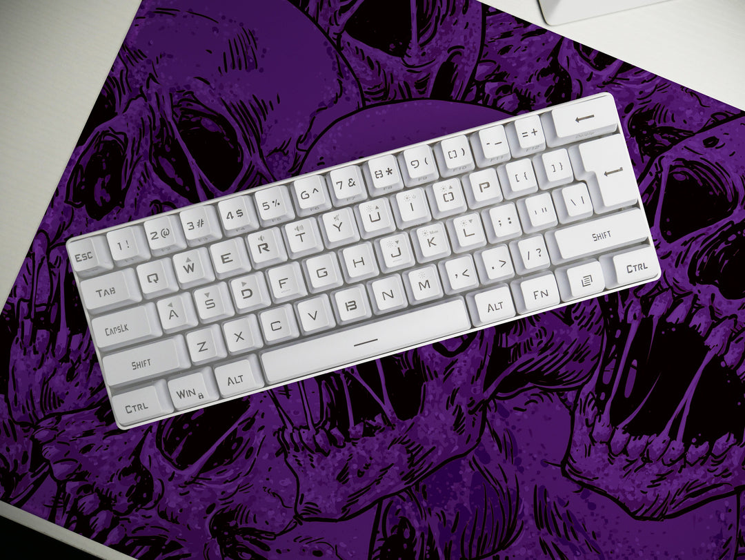 Fierce Skulls Purple