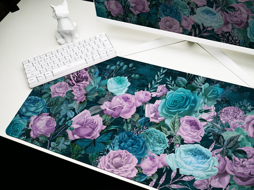 Teal Floral