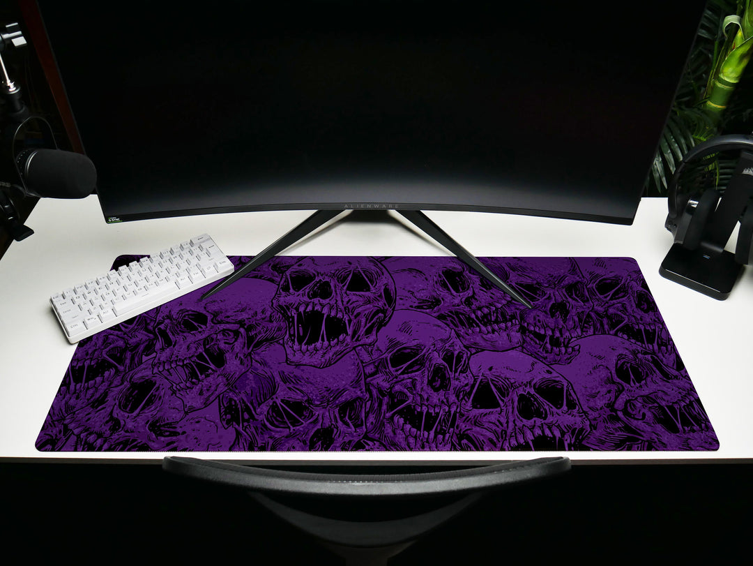 Fierce Skulls Purple