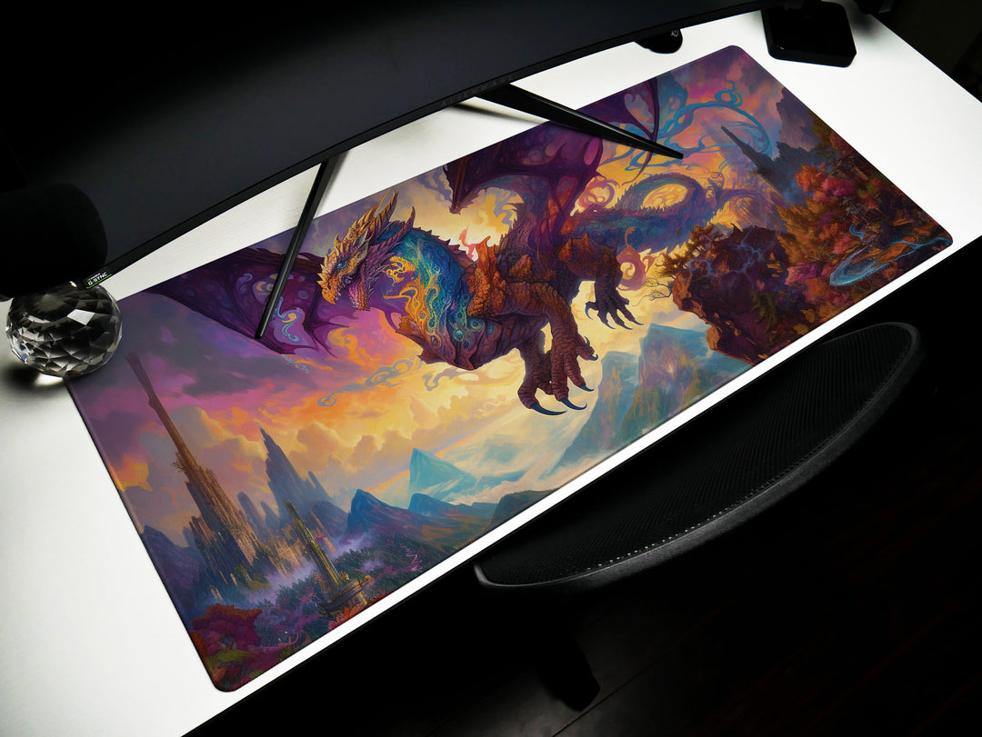 Majestic Purple Dragon Design 1