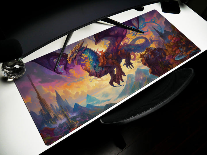 Majestic Purple Dragon Design 1