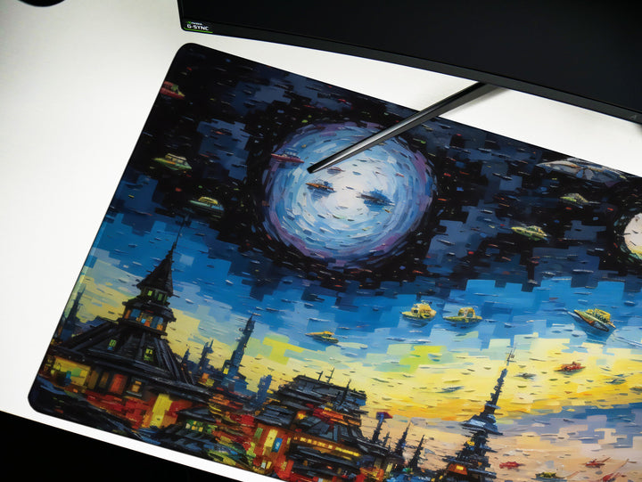 Starry Invaders Design 4