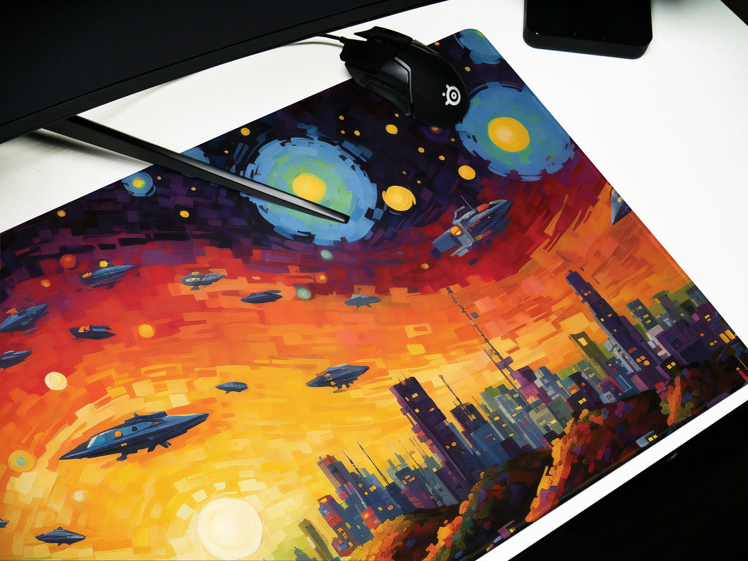 Starry Invaders Design 2