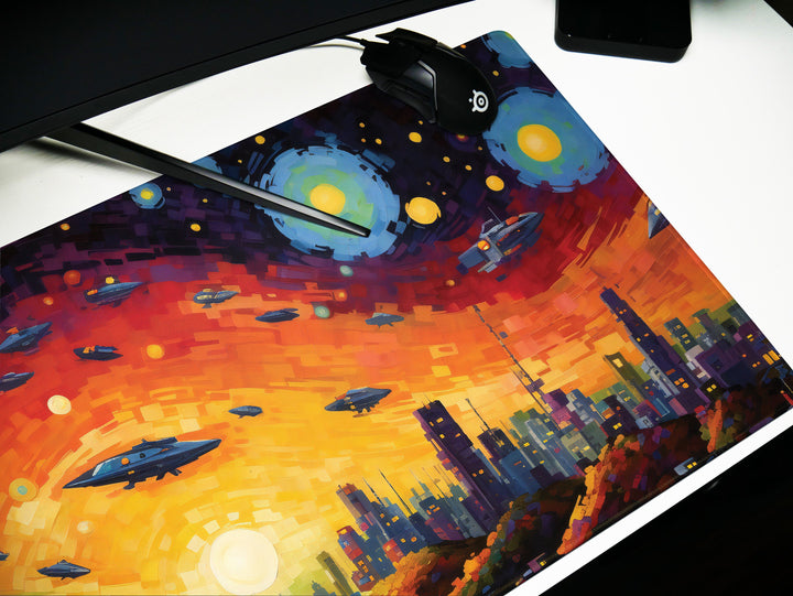 Starry Invaders Design 2