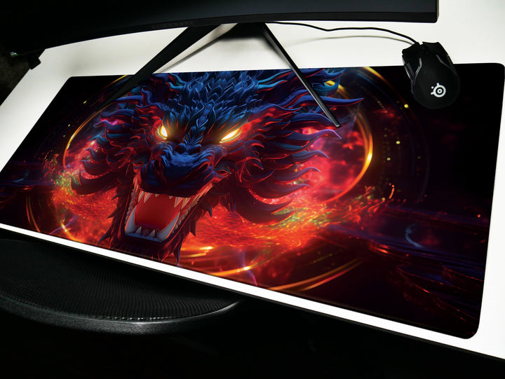 Neon Dragon Gaze Design 3