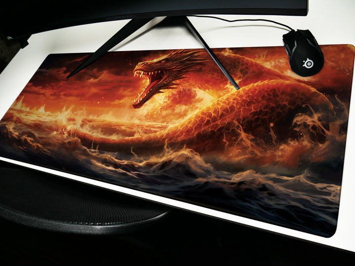 Crimson Tide Dragon Design 1