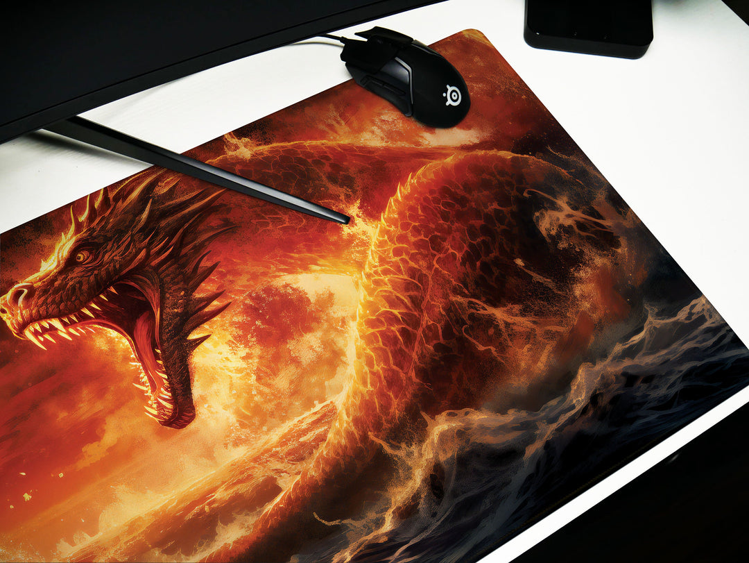 Crimson Tide Dragon Design 1