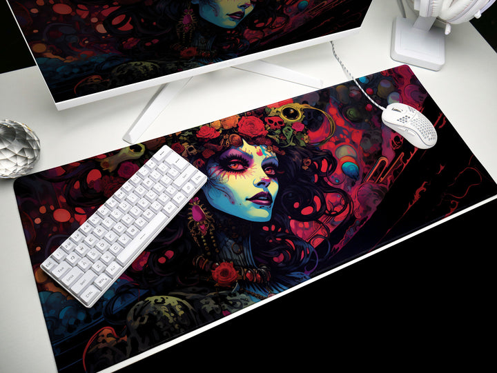 Day of the Dead Neon Vines Design 2