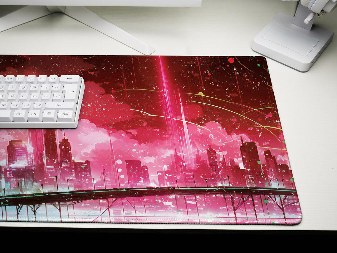 Vibrant Cyber Cityscape Design 3