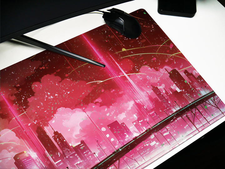 Vibrant Cyber Cityscape Design 3