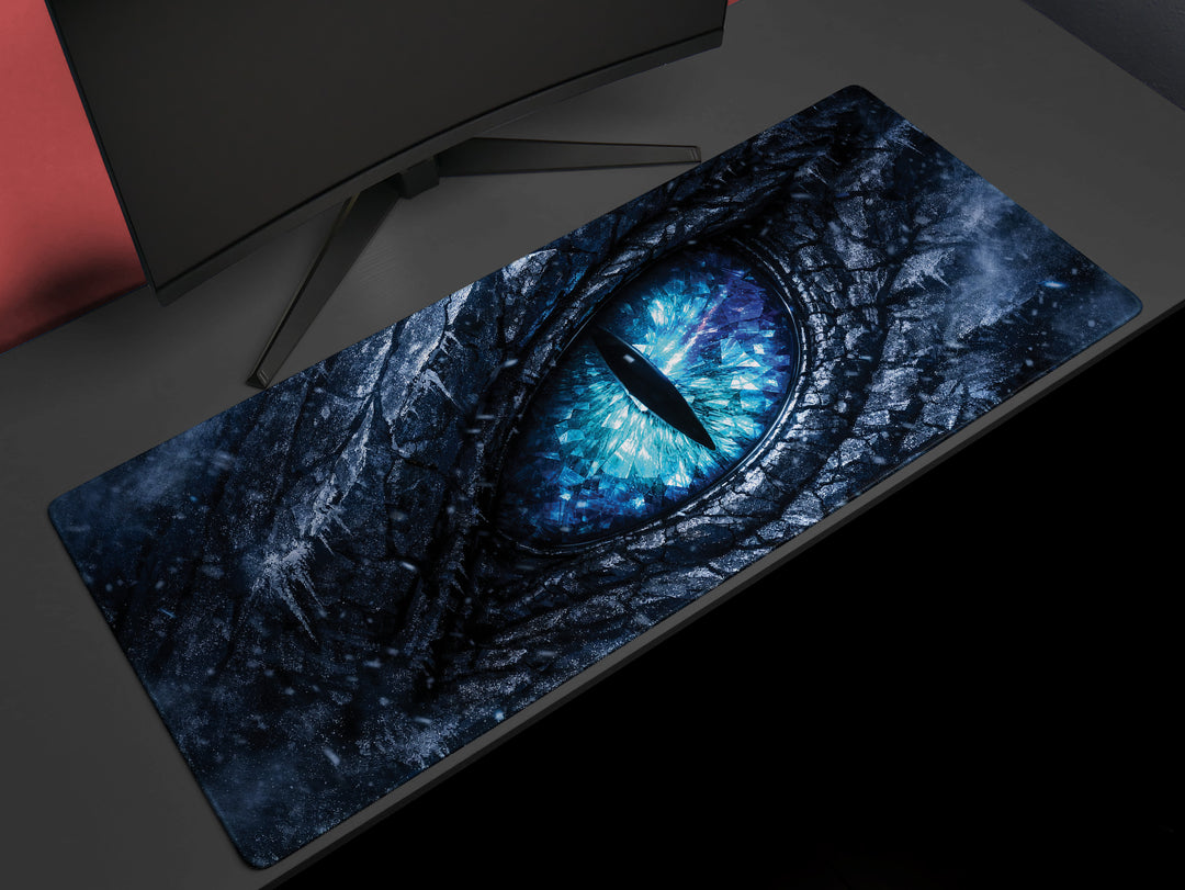 Deskpad - Frozen Dragon Gaze, image 1