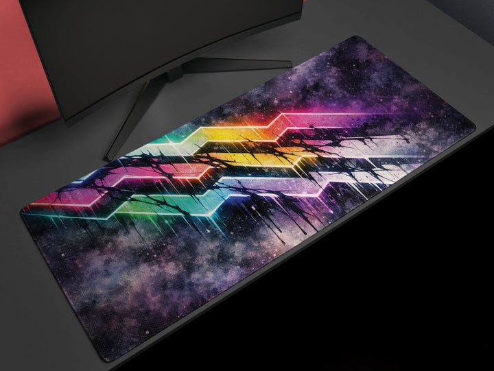 Deskpad - Neon Fracture, image 1