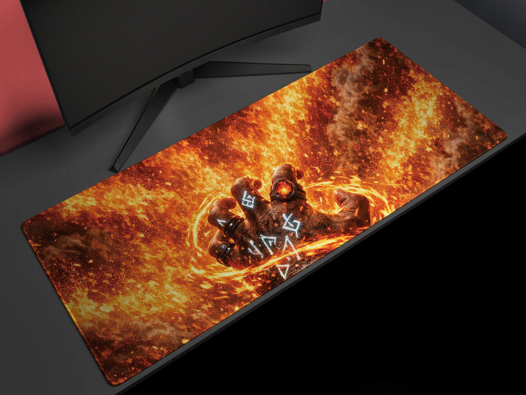 Deskpad - Runic Flamecaster, image 1
