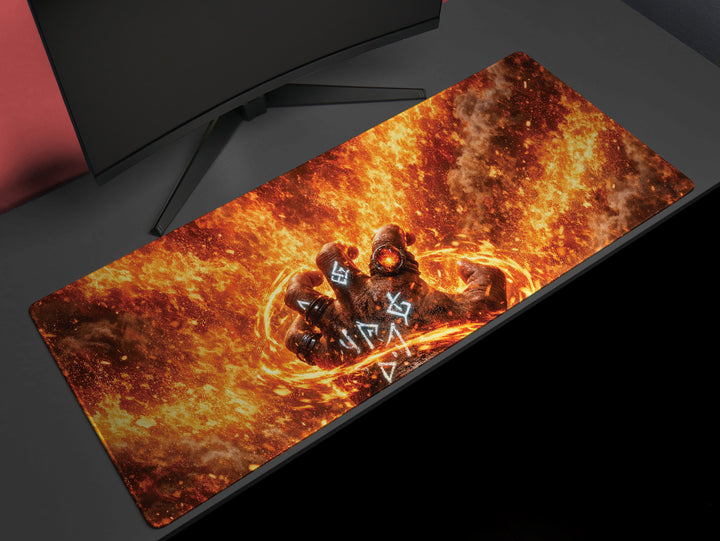 Deskpad - Runic Flamecaster, image 1