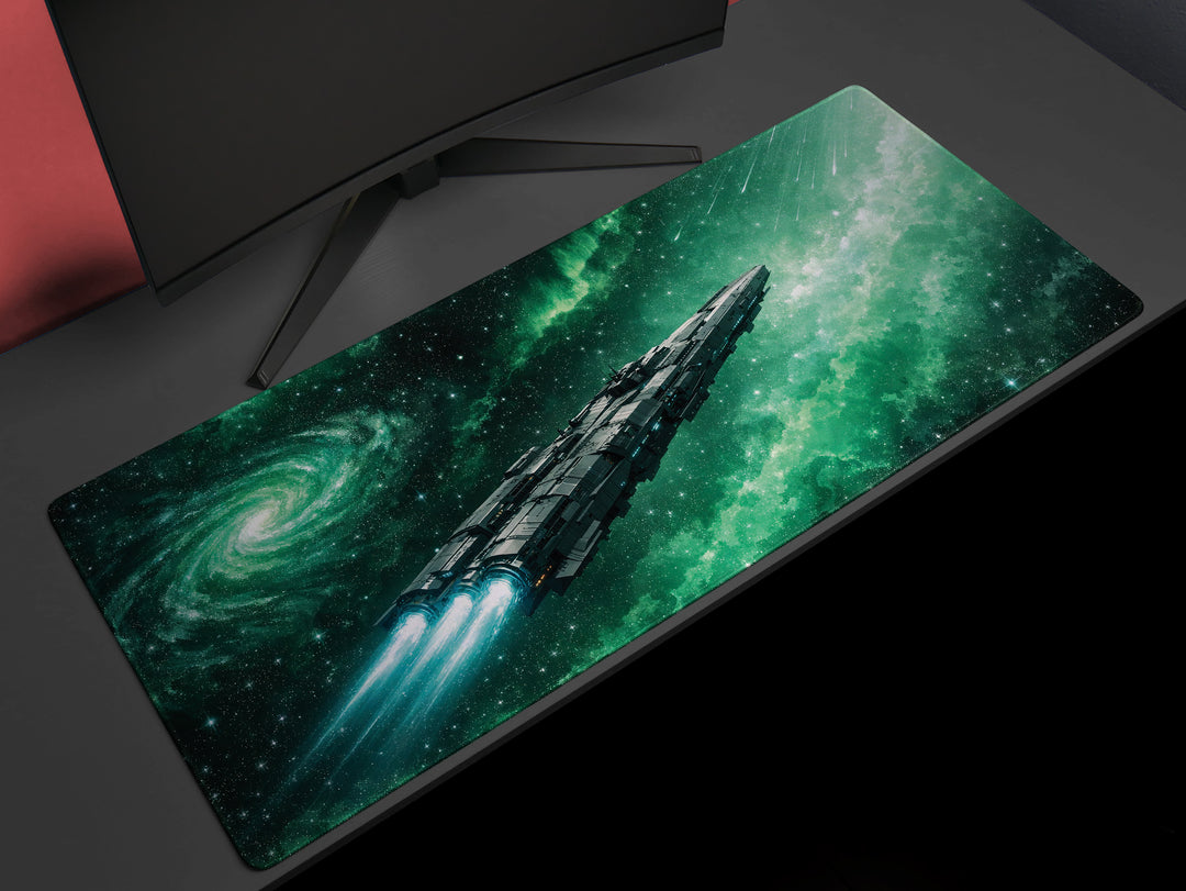 Deskpad - Emerald Starcruiser, image 1
