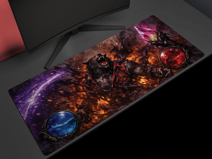 Deskpad - Arcane Lycanthrope, image 1
