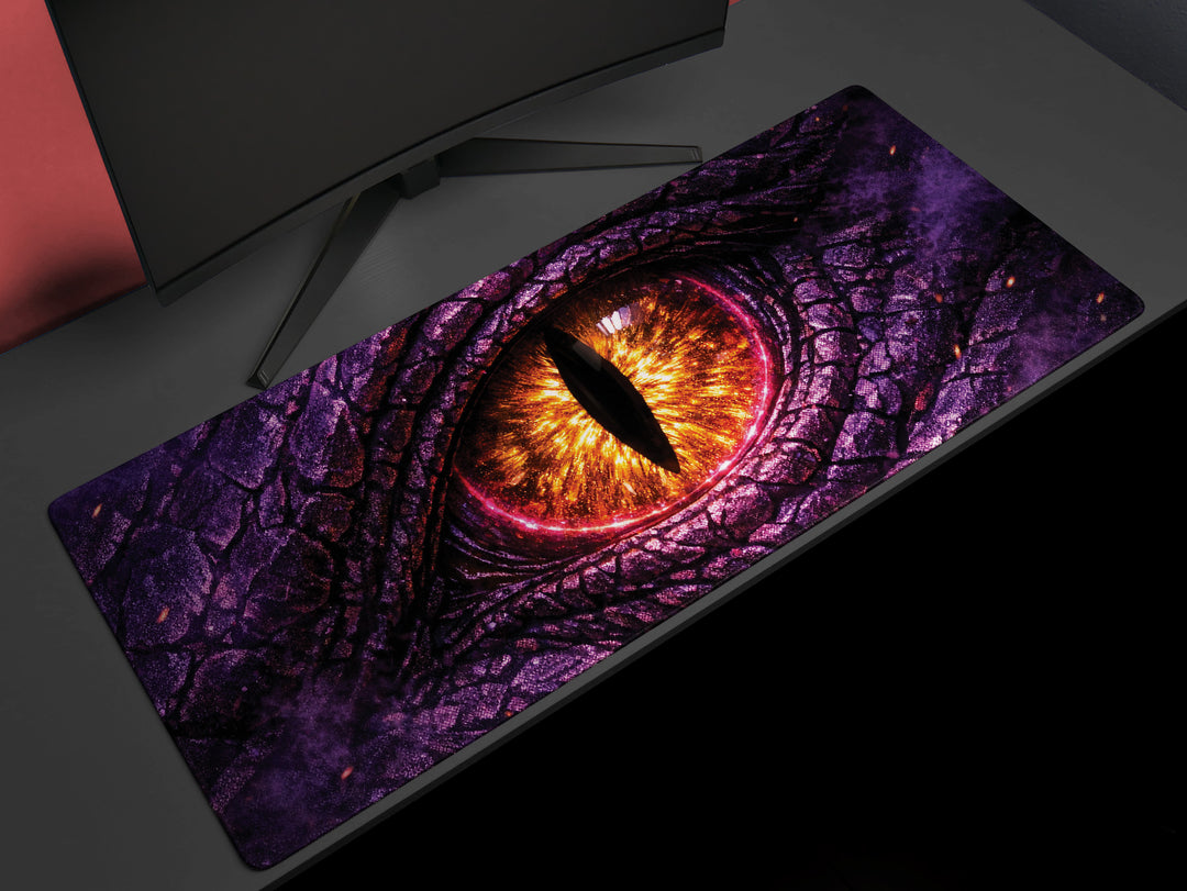 Deskpad - Embergaze Wyrm, image 1