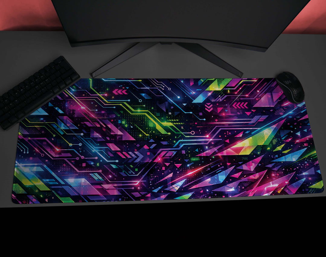 Deskpad - Neon Circuit Rush, image 3
