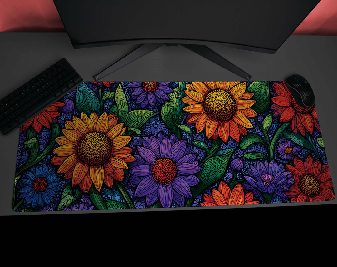 Deskpad - Midnight Sunflowers, image 3