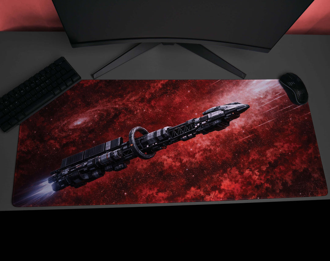 Deskpad - Crimson Void Cruiser, image 3
