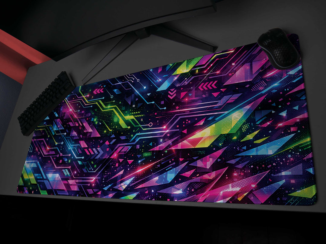 Deskpad - Neon Circuit Rush, image 4