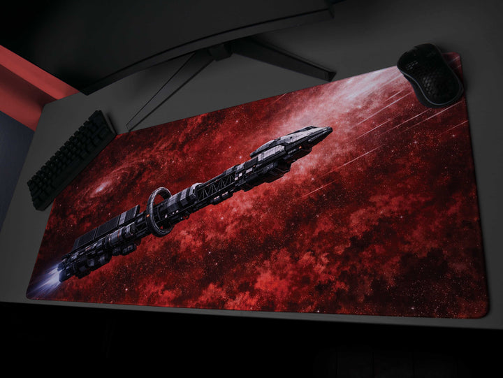 Deskpad - Crimson Void Cruiser, image 4