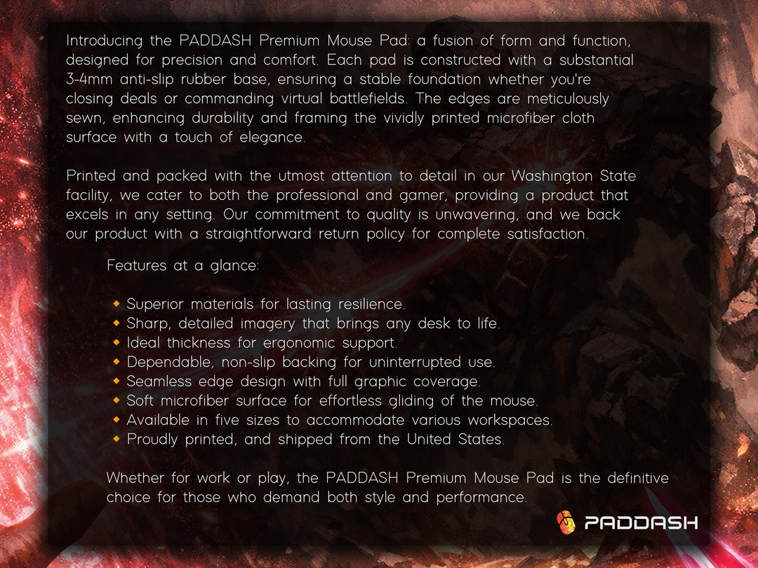 Deskpad - Crimson Siege, image 2