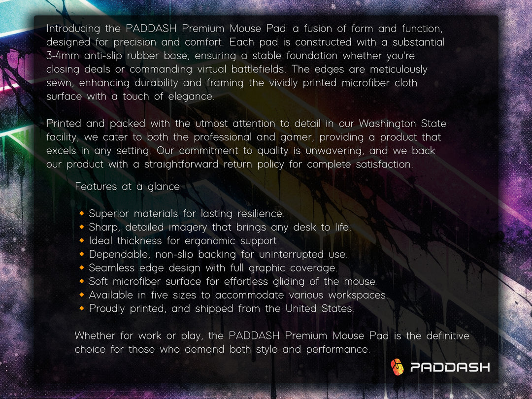 Deskpad - Neon Fracture, image 2
