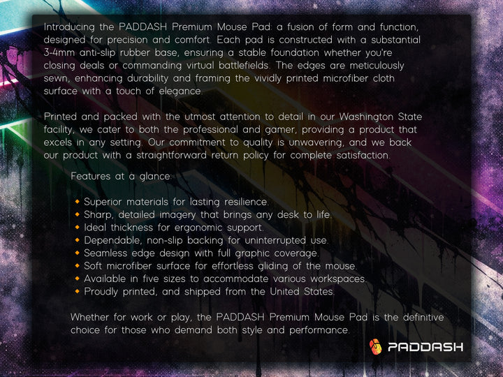 Deskpad - Neon Fracture, image 2