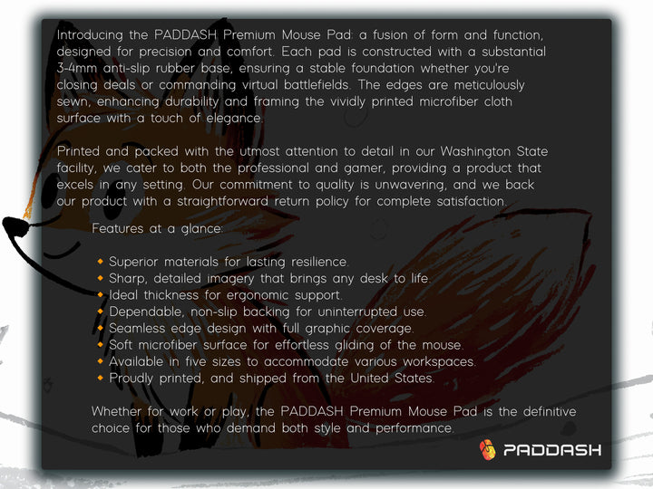 Deskpad - Snowy Fox Wonder, image 2