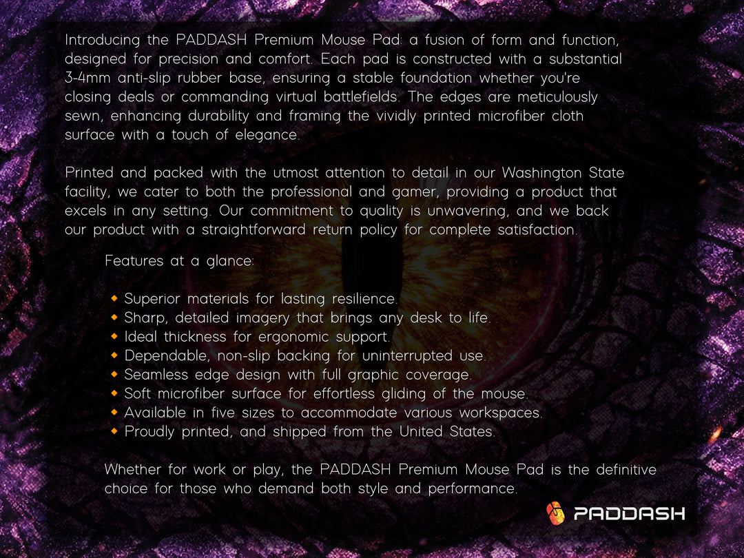 Deskpad - Embergaze Wyrm, image 2