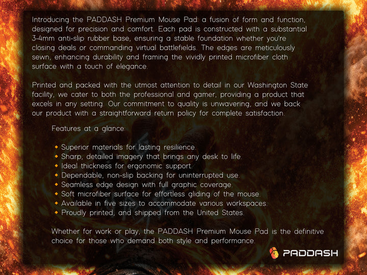 Deskpad - Runic Flamecaster, image 2