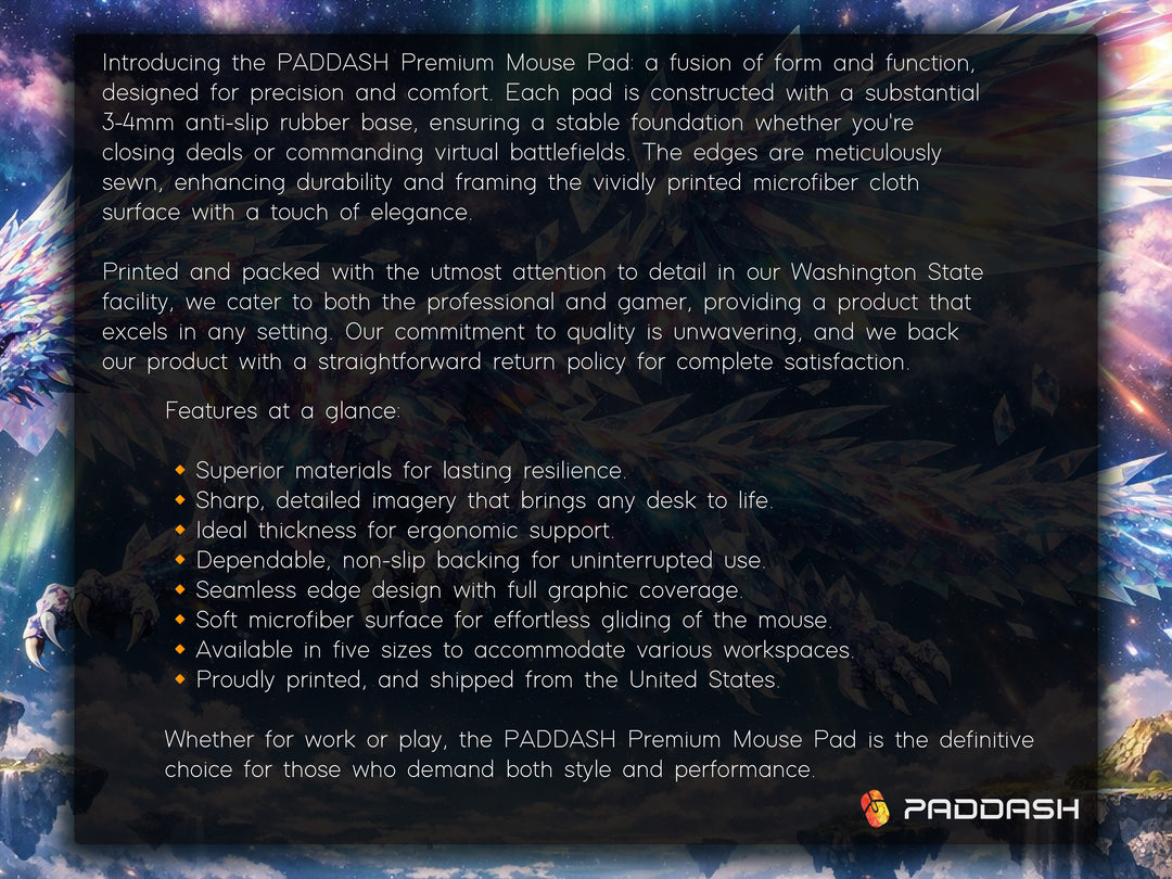 Deskpad - Aurora Shard Wyrm, image 2