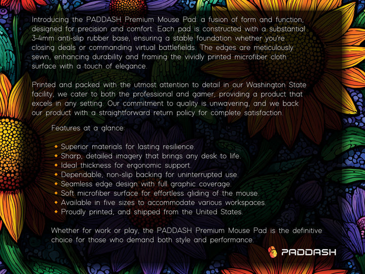 Deskpad - Midnight Sunflowers, image 2