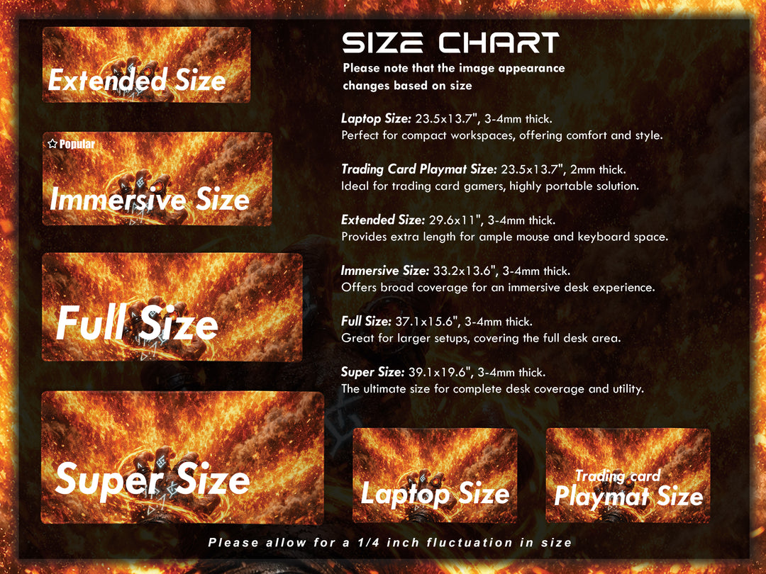 Deskpad - Runic Flamecaster, image 5