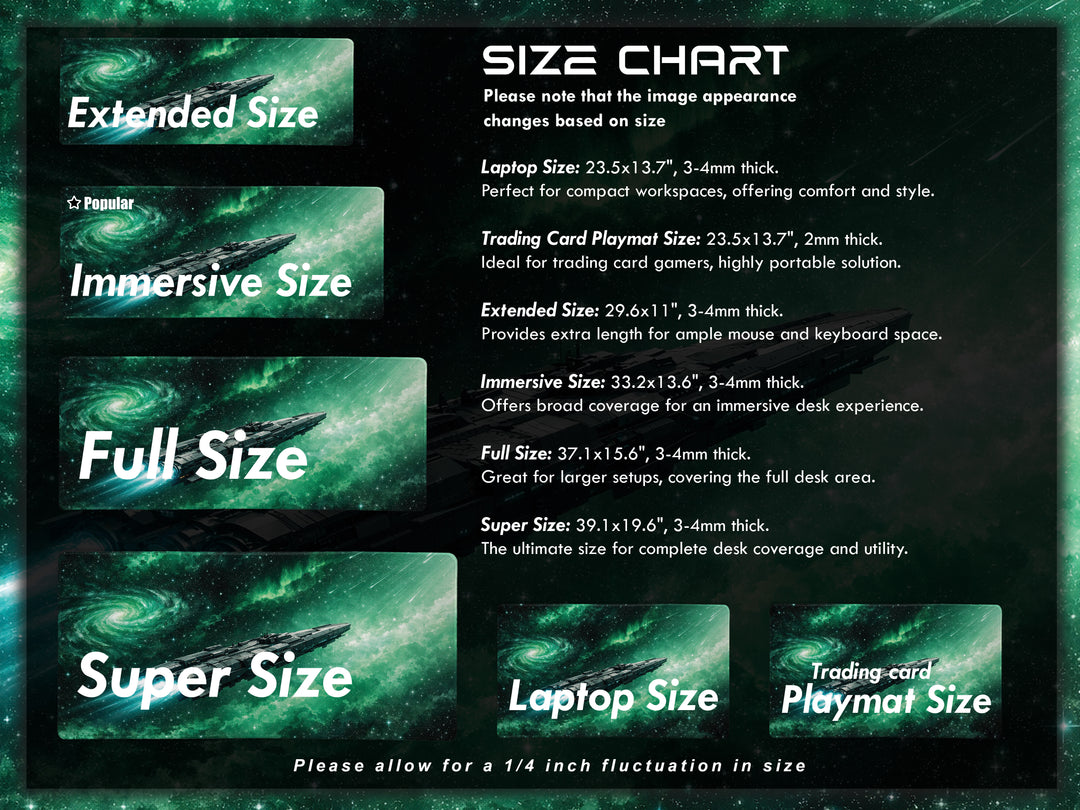 Deskpad - Emerald Starcruiser, image 5