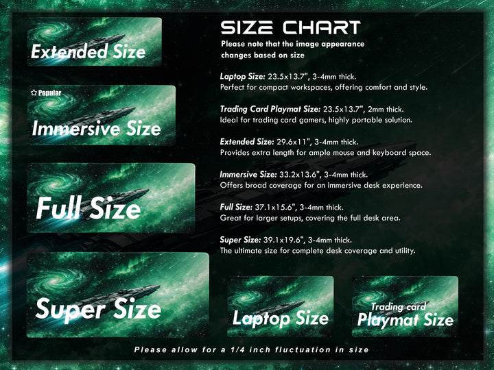 Deskpad - Emerald Starcruiser, image 5