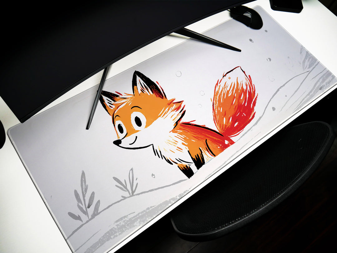 Deskpad - Snowy Fox Wonder, image 6