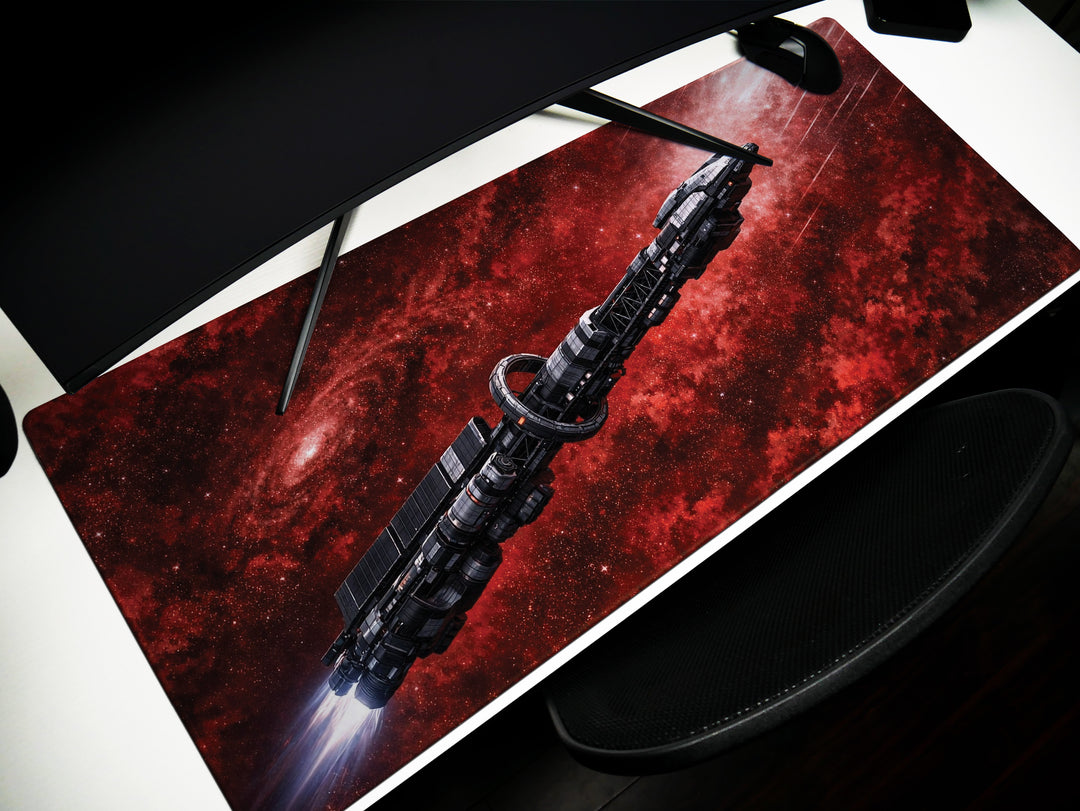 Deskpad - Crimson Void Cruiser, image 6