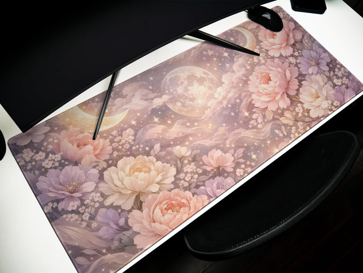 Deskpad - Moonlit Peony Garden, image 6