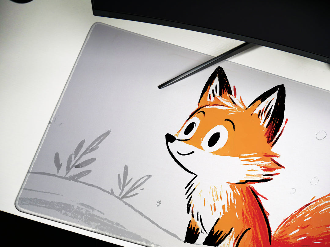 Deskpad - Snowy Fox Wonder, image 7