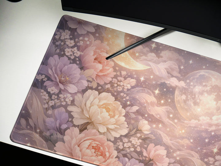 Deskpad - Moonlit Peony Garden, image 7