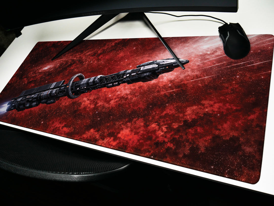 Deskpad - Crimson Void Cruiser, image 9