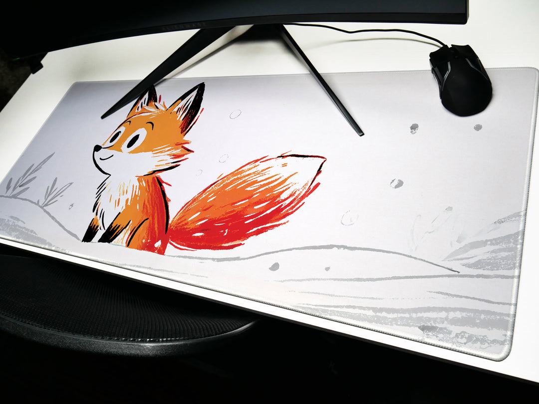 Deskpad - Snowy Fox Wonder, image 9
