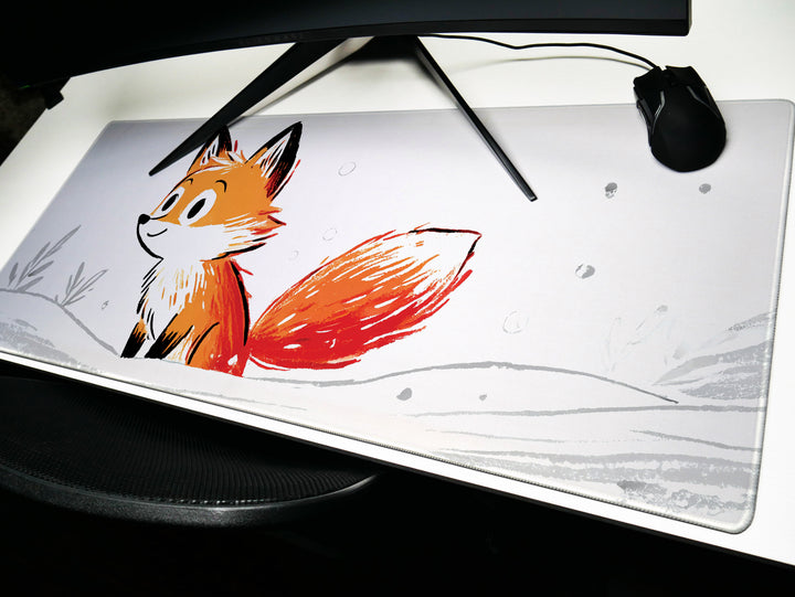 Deskpad - Snowy Fox Wonder, image 9