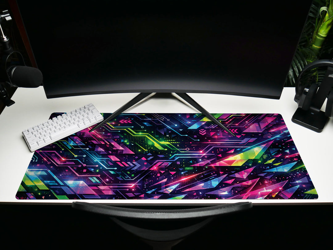 Deskpad - Neon Circuit Rush, image 10